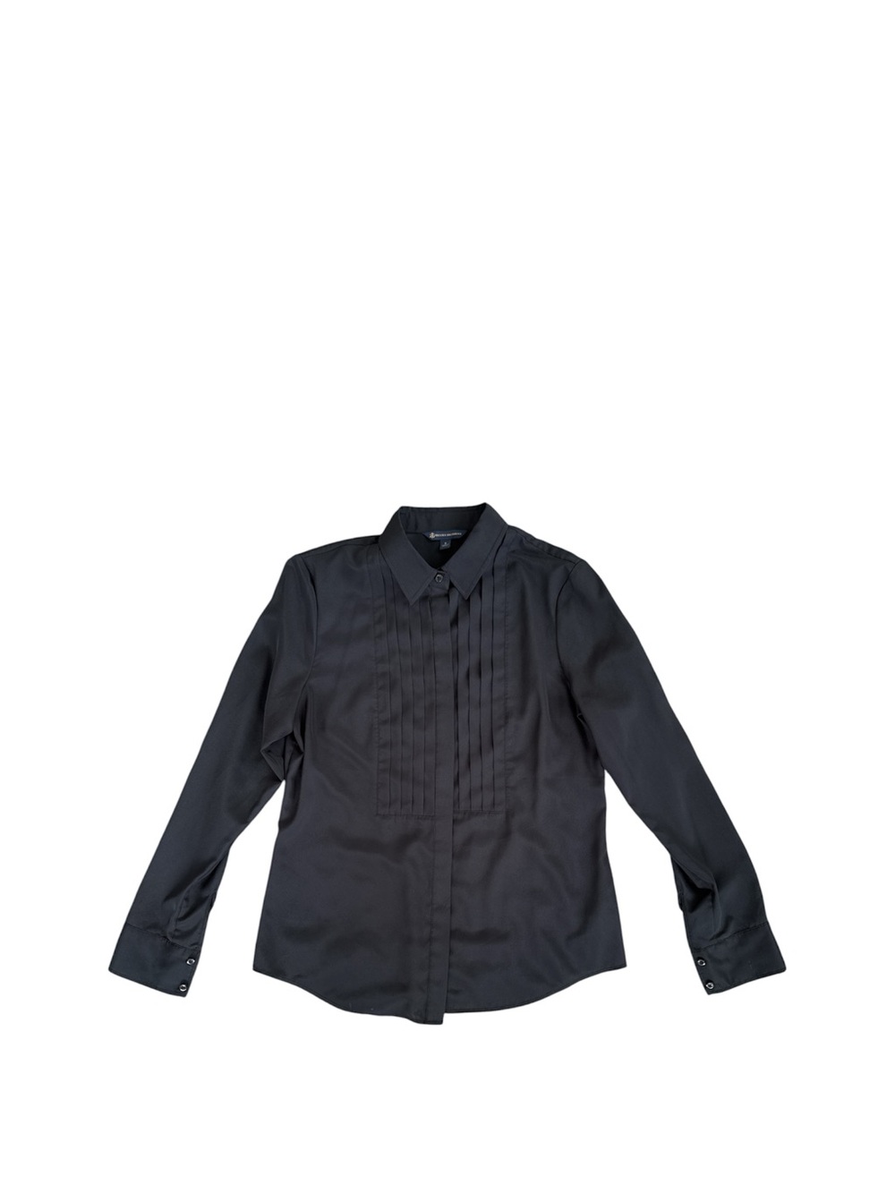 brooks brothers black dress shirt Men's Pleated Size:FR36 - US4 - UK8 this Brooks Brothers dress GS_Clothing Elegant Women's Satin Ribbon